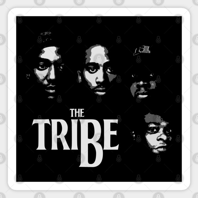 The Beatles vs The Tribe Sticker by DIGABLETEEZ